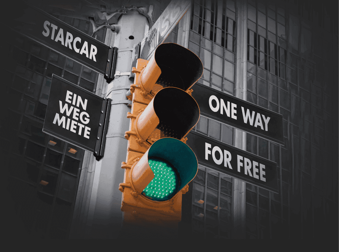 Ampel mit Services von Starcar.