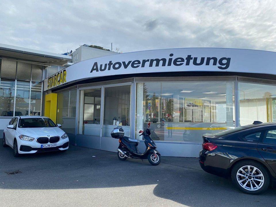 STARCAR Autovermietung Station Nürnberg Außenansicht.