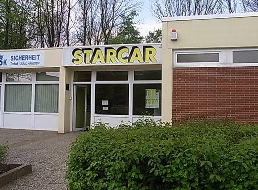 Starcar Autovermietung Station Bremen-Vahr Außenansicht.