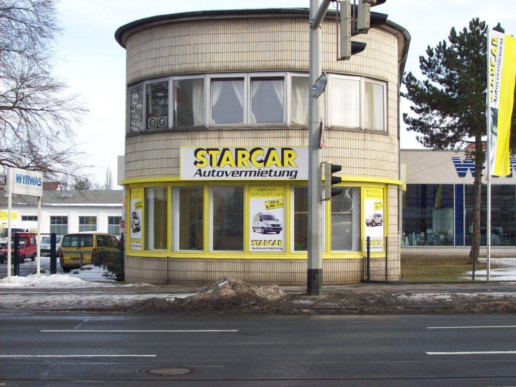 STARCAR Autovermietung Station Bremen Außenansicht.