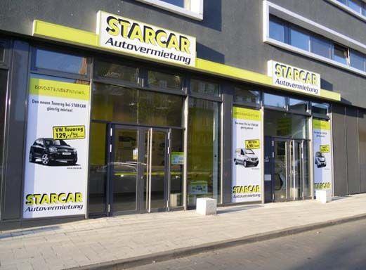 STARCAR Autovermietung Station Hamburg Altona Außenansicht.