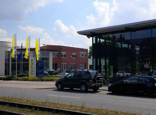 Starcar Autovermietung Station Hannover-Buchholz Außenansicht.