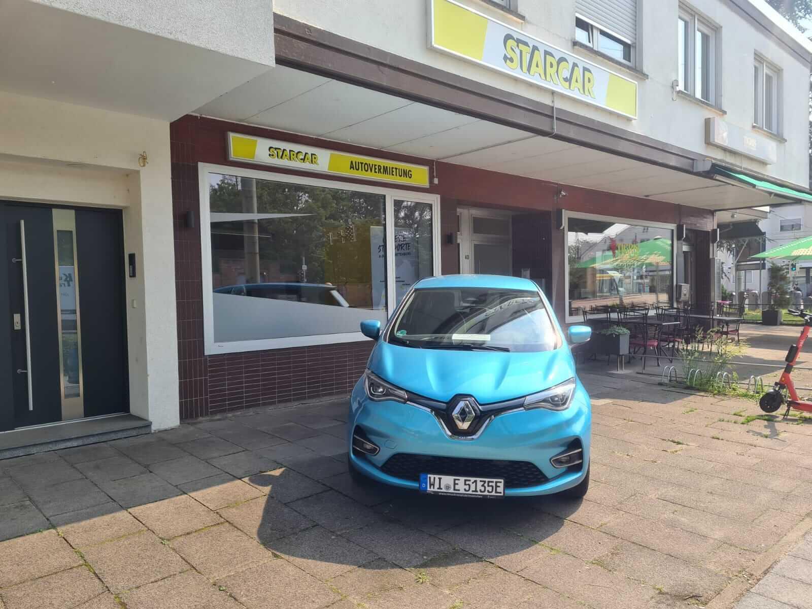 STARCAR Autovermietung Station Karlsruhe Außen .