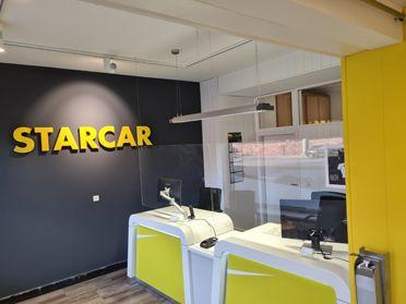 STARCAR Autovermietung Station Karlsruhe Innenansicht.