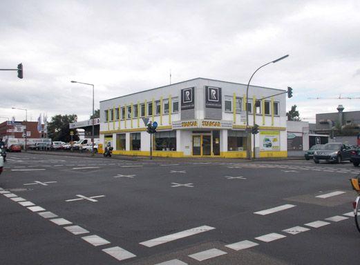Starcar Autovermietung Station Köln-Ehrenfeld Außenansicht.