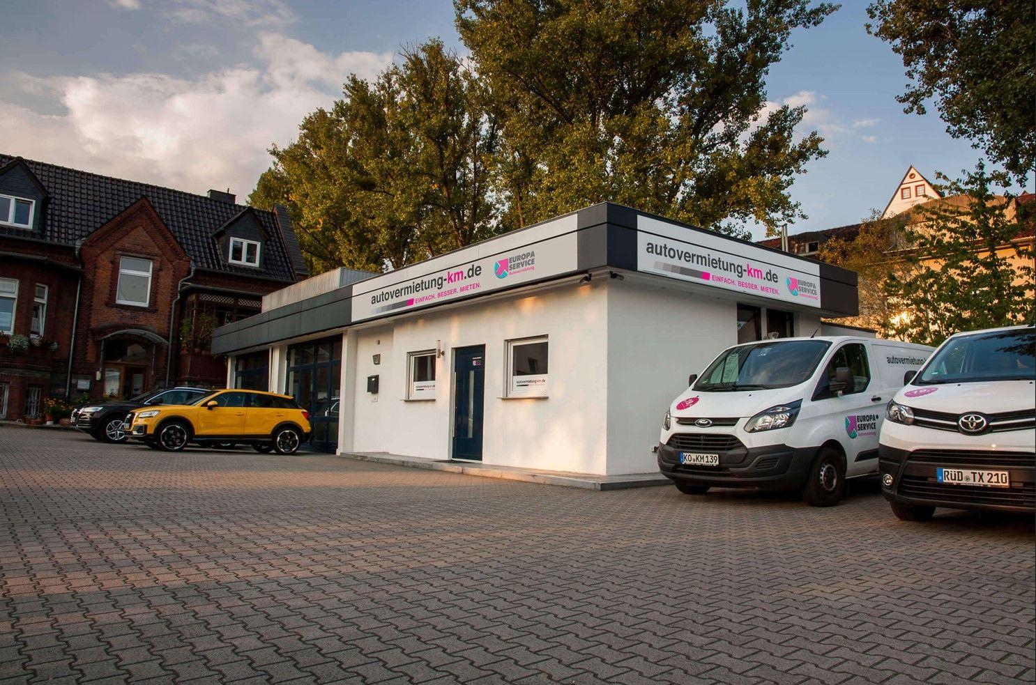 STARCAR Autovermietung Partnerstation Idstein Außenansicht.