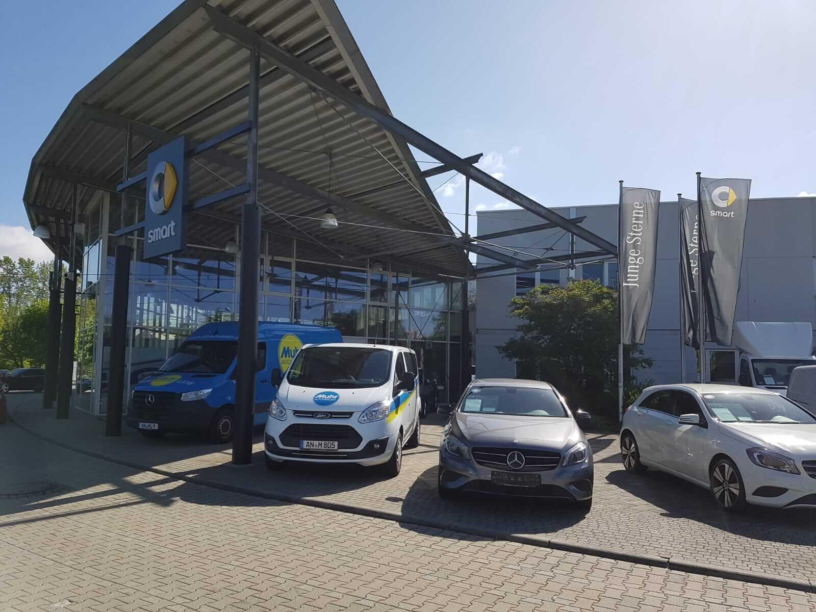 STARCAR Autovermietung Partnerstation Plauen Außenansicht.
