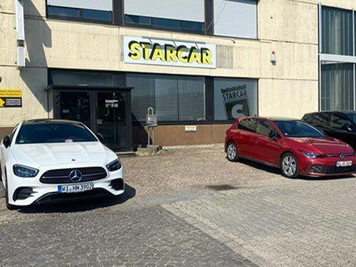 STARCAR Autovermietung Station Mönchengladbach Außenansicht.