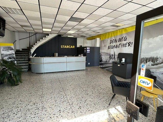Innenansicht der STARCAR Autovermietung Station Mönchengladbach.