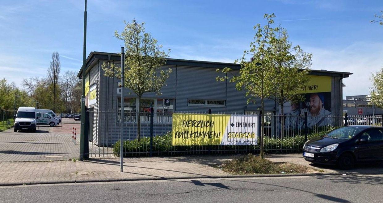 STARCAR Autovermietung Station Offenbach Außenansicht.