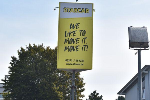 STARCAR Autovermietung Station Ramstein.